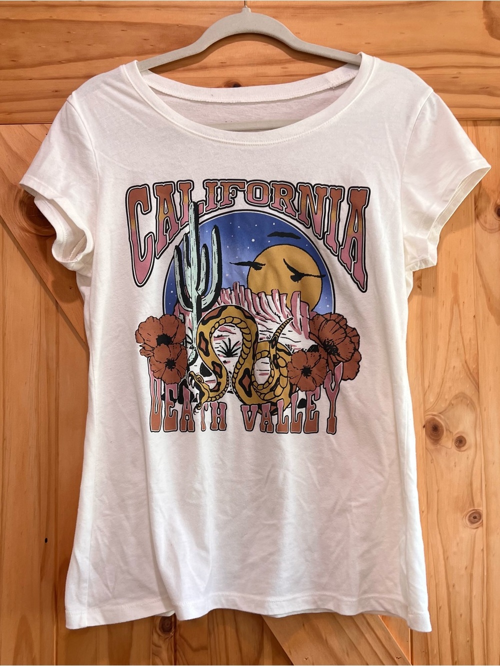 California Death Valley Graphic Tee - White